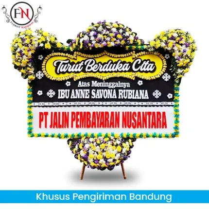 karangan bunga duka cita bandung, toko bunga papan bandung, karangan buka papan duka cita bandung